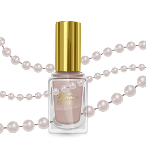 指甲油用皮肤颜色的指甲油涂图片下载