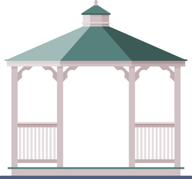 木制花园或公园露台城市基础设施图片下载