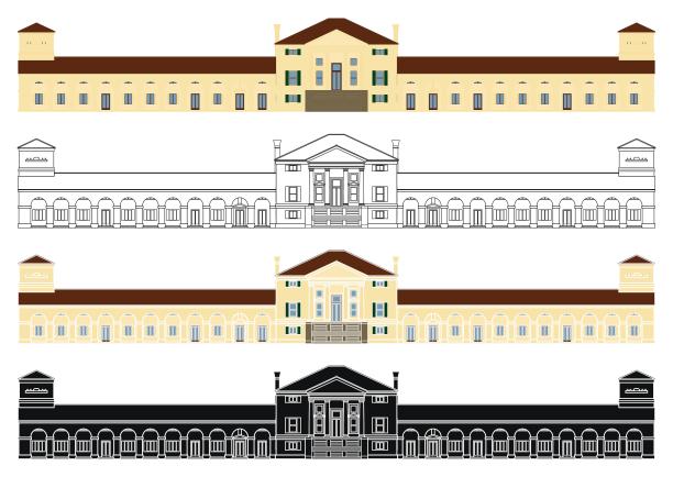 Villa , Andrea Palladio设计。图片下载
