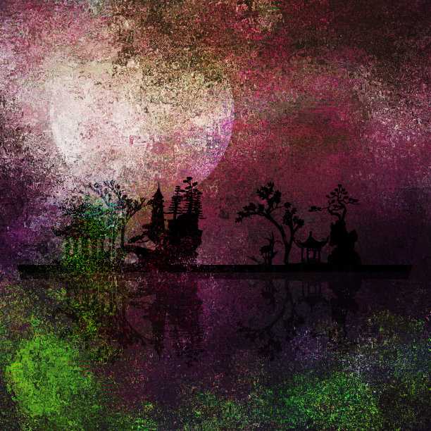 亚洲花园景观图片下载