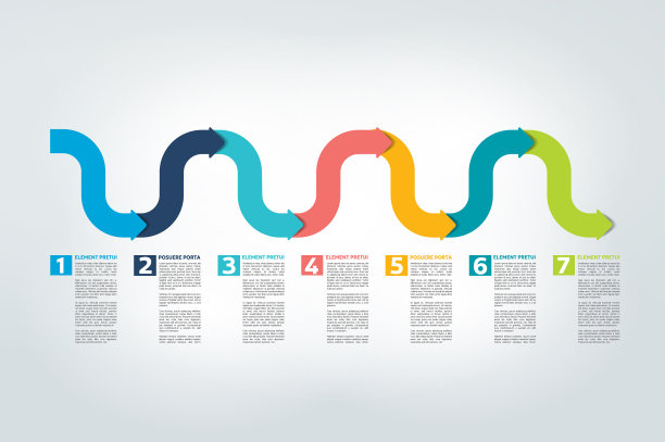 信息图时间表报告模板图表方案图片下载