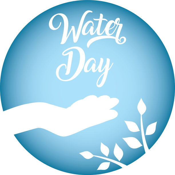 手握水日生态庆图片下载