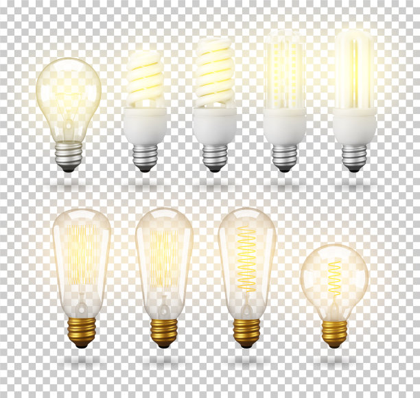 孤立的灯泡图片下载