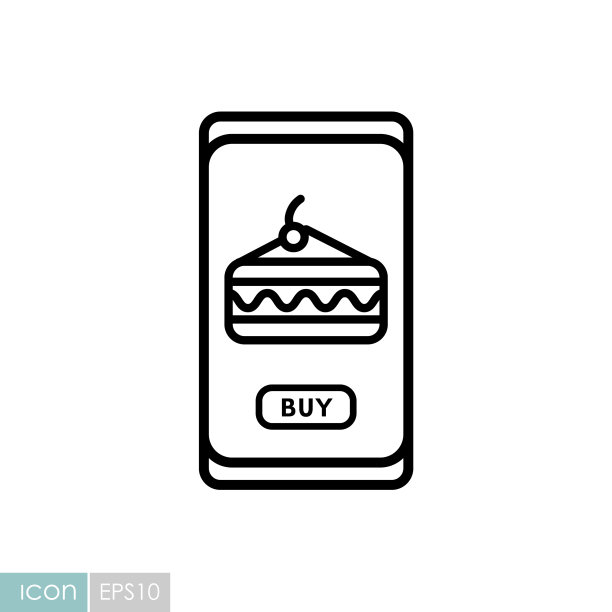 快餐外卖服务图标图片下载