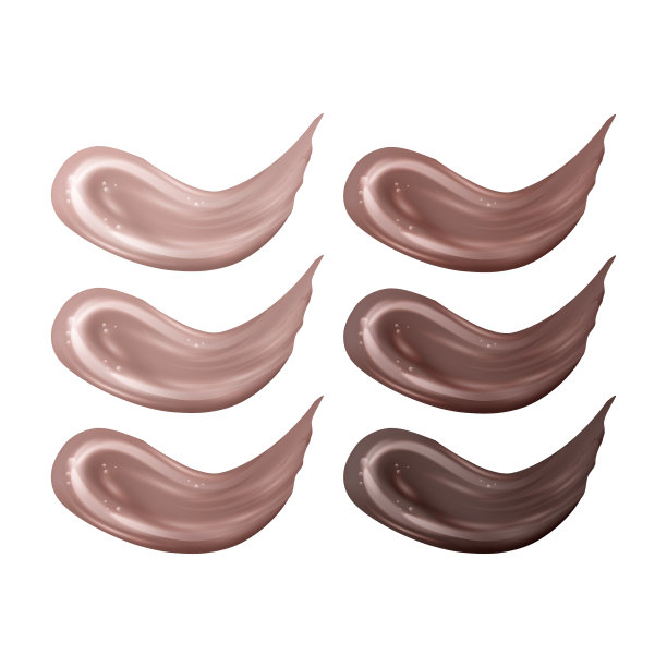 粉底质地细腻，不同肤色图片下载