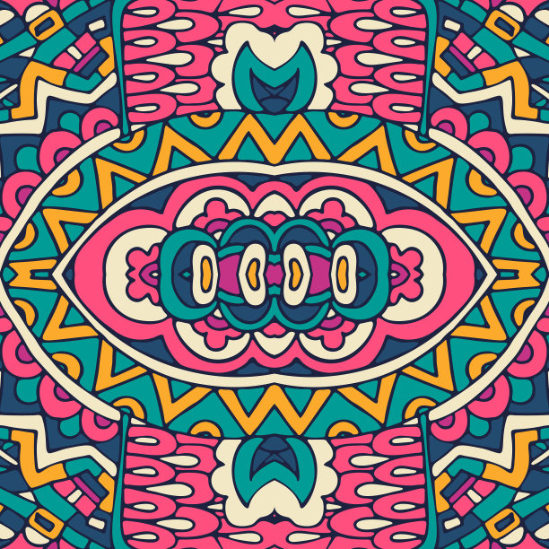 抽象节日多彩的垃圾摇滚民族部落图片下载