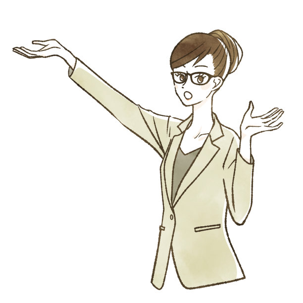 领路的穿西装的女人图片下载