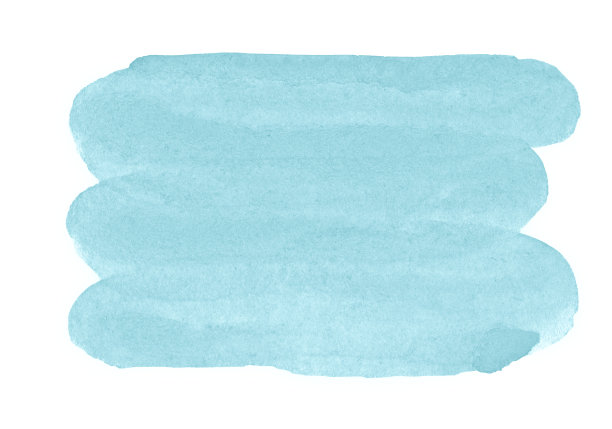 抽象的azure背景。纸上的水彩斑点。图片下载