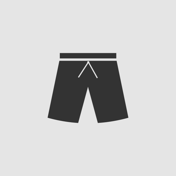 短裤图标平图片下载