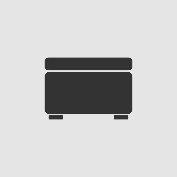 脚凳图标平图片下载