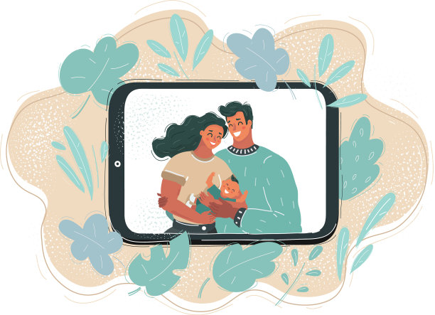 查看年轻夫妇使用图片下载