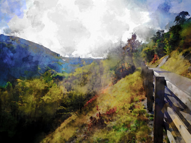 索卡谷-索尔坎自行车道图片下载