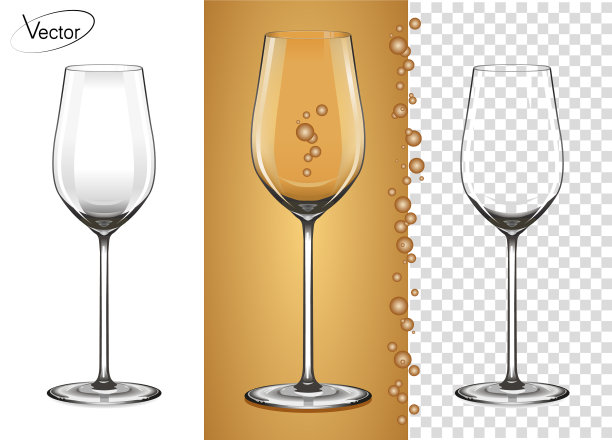 空白酒杯图片下载