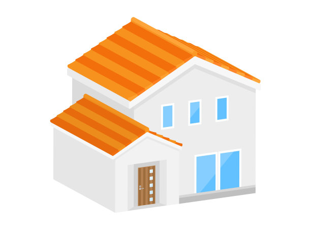 房子的3D图标。图片下载