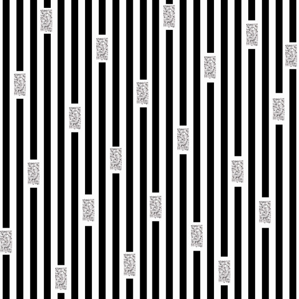 无缝银色和黑色闪光线图案背景图片下载