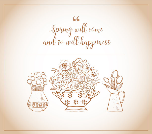 复古风格贺卡与三图片下载