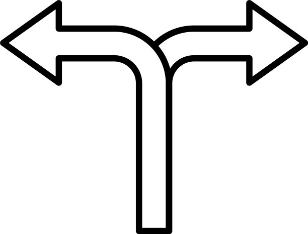 左右箭头导航引导线样式图片下载