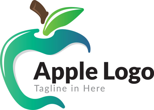 简单的苹果标志设计灵感图片下载