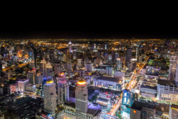 晚上的泰国曼谷。图片下载