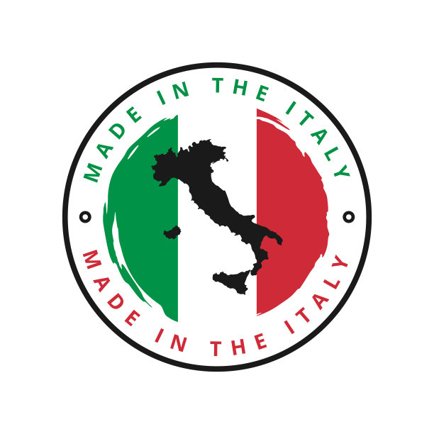 意大利制造圆标签图片下载