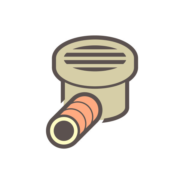 园林排水系统及管道图标集设计图片下载