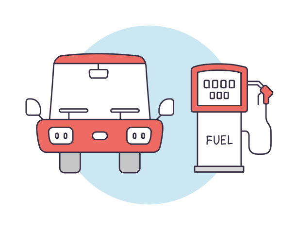 汽车和汽油燃油泵图片下载