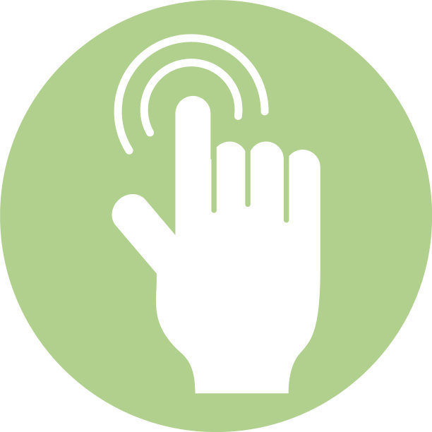 手索引块样式图标图片下载