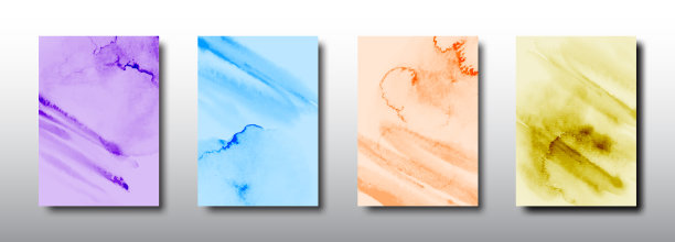 喷溅鲜艳的水彩设计上五彩缤纷图片下载