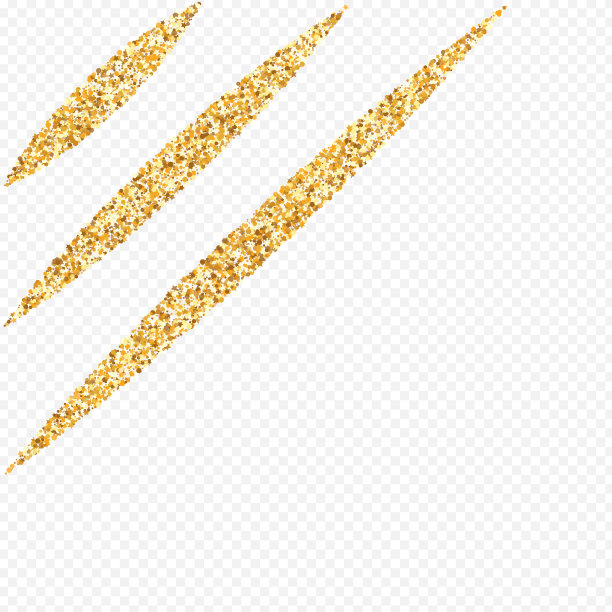 金色的闪耀下落透明的背景图片下载