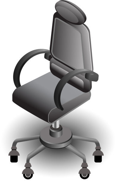 逼真的3d等距办公室现代图片下载