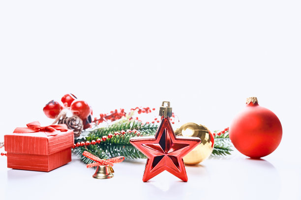 冬季或圣诞节主题横幅，圣诞作文。冷杉树枝图片下载