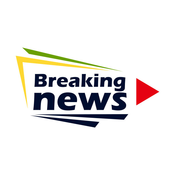 突发新闻简约的标志图标图片下载