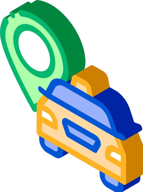 在线出租车支付等距图标图片下载