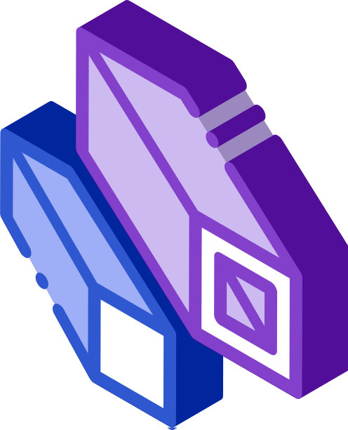 方管冶金等距图标图片下载