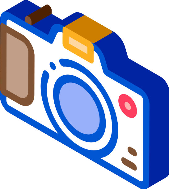 相机等距图标图片下载