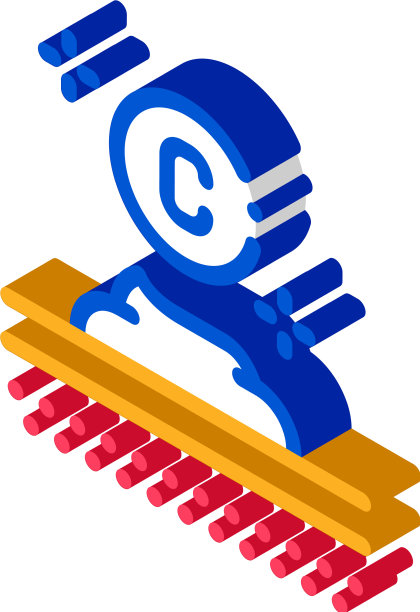 胶原蛋白霜等距图标图片下载