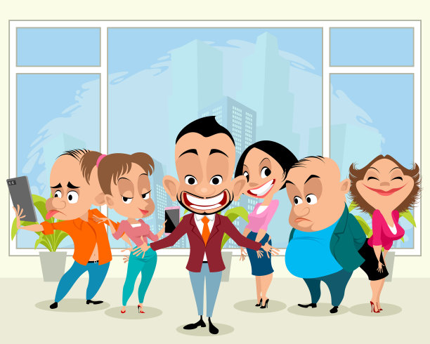 办公室业务团队图片下载