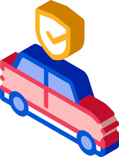 停车自动确认等距图标图片下载