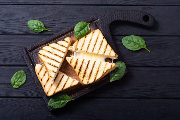 芝士烤三明治图片下载