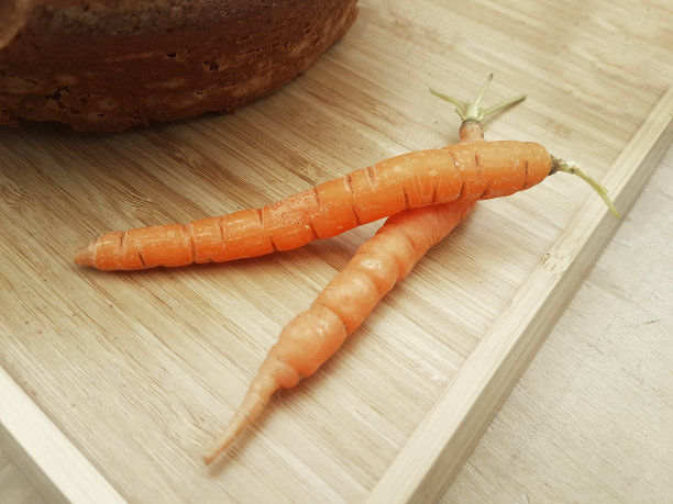 一堆自家种植的有机胡萝卜图片下载
