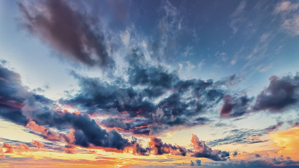 天空纹理插图，3D渲染，数字艺术。图片下载