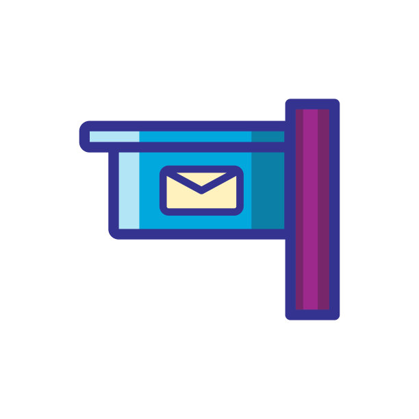 邮箱图标颜色风格设计图片下载