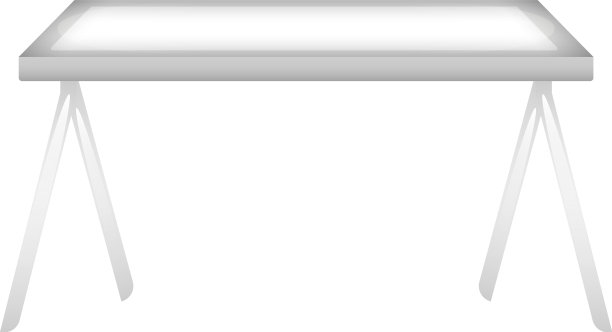 孤立的桌子形象写字台图片下载