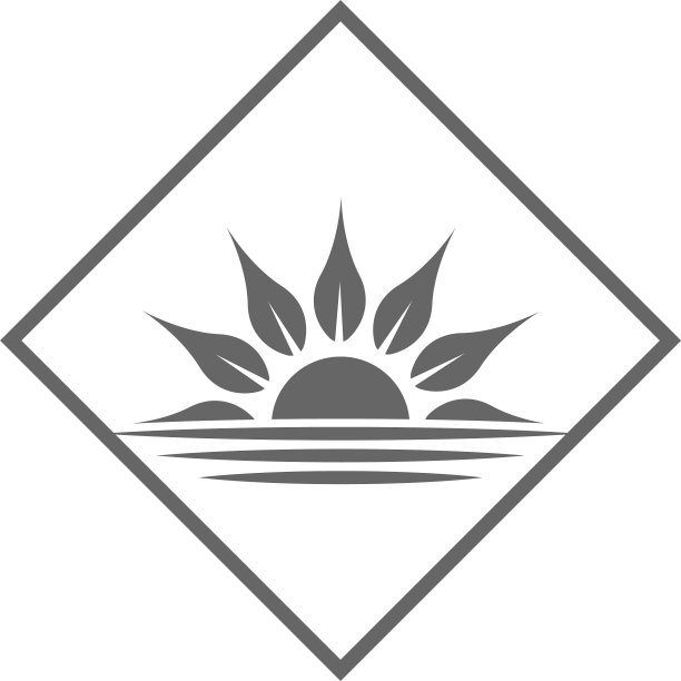 太阳花标志图标概念图片下载