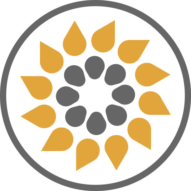 太阳花标志图标概念图片下载