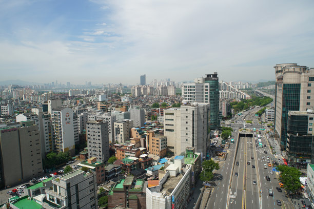 韩国首尔，江东，江东图片下载