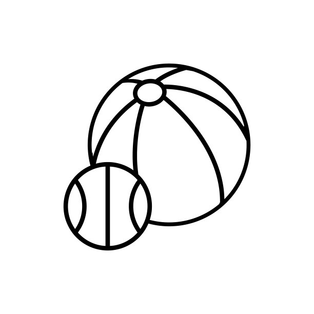 运动大纲图标风格插图。图片下载