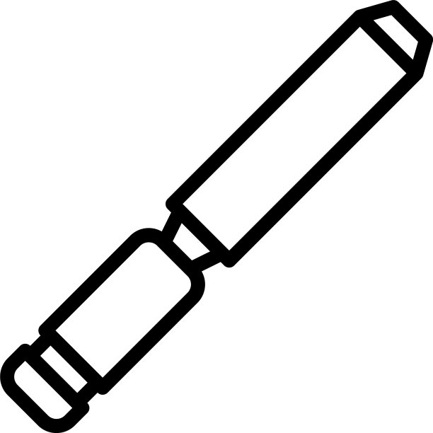 工业凿子图标轮廓风格图片下载