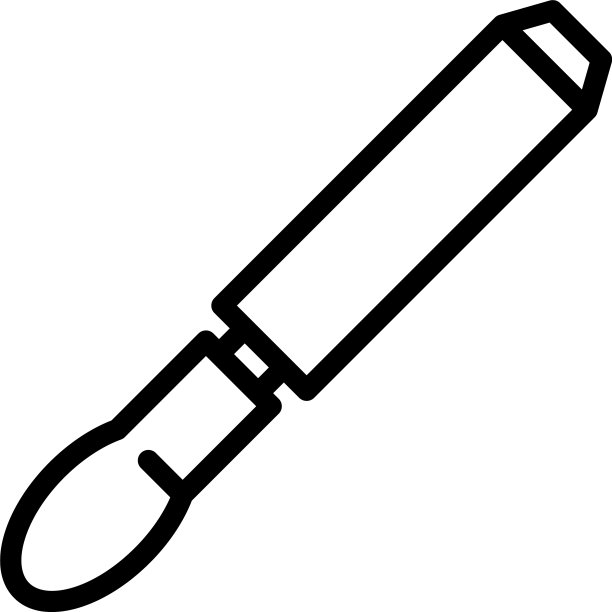 凿子锋利的图标轮廓风格图片下载
