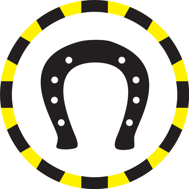 马脚印动物脚印图片下载